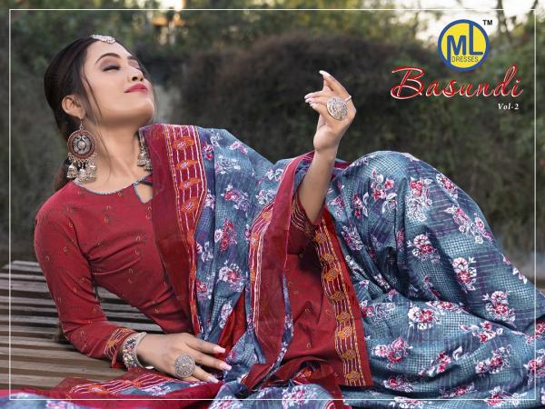 Basundi Vol-2 Cotton Designer Exclusive  Patiyala  Dress Material